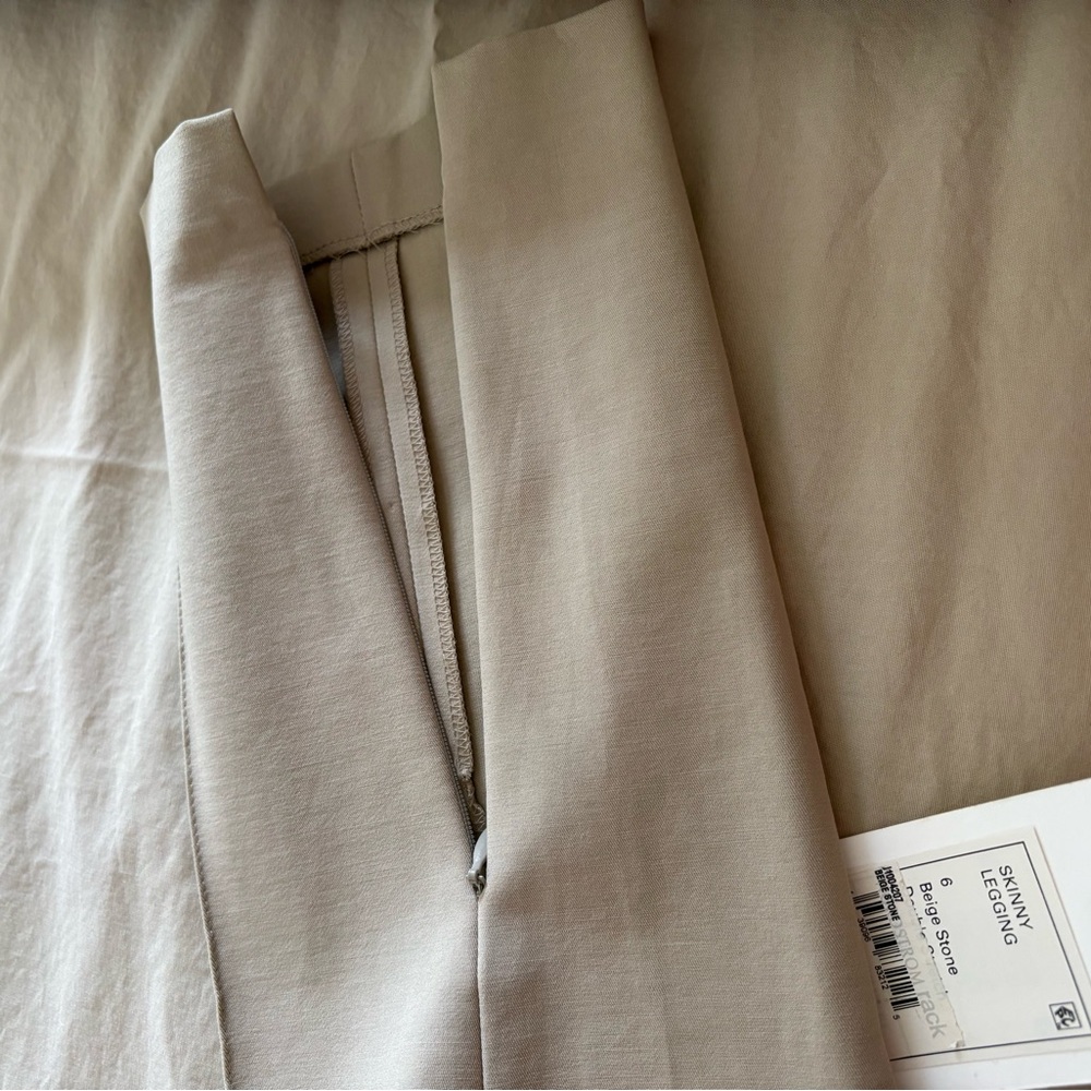 Theory Beige Stone women’s pants - Picture 3 of 5